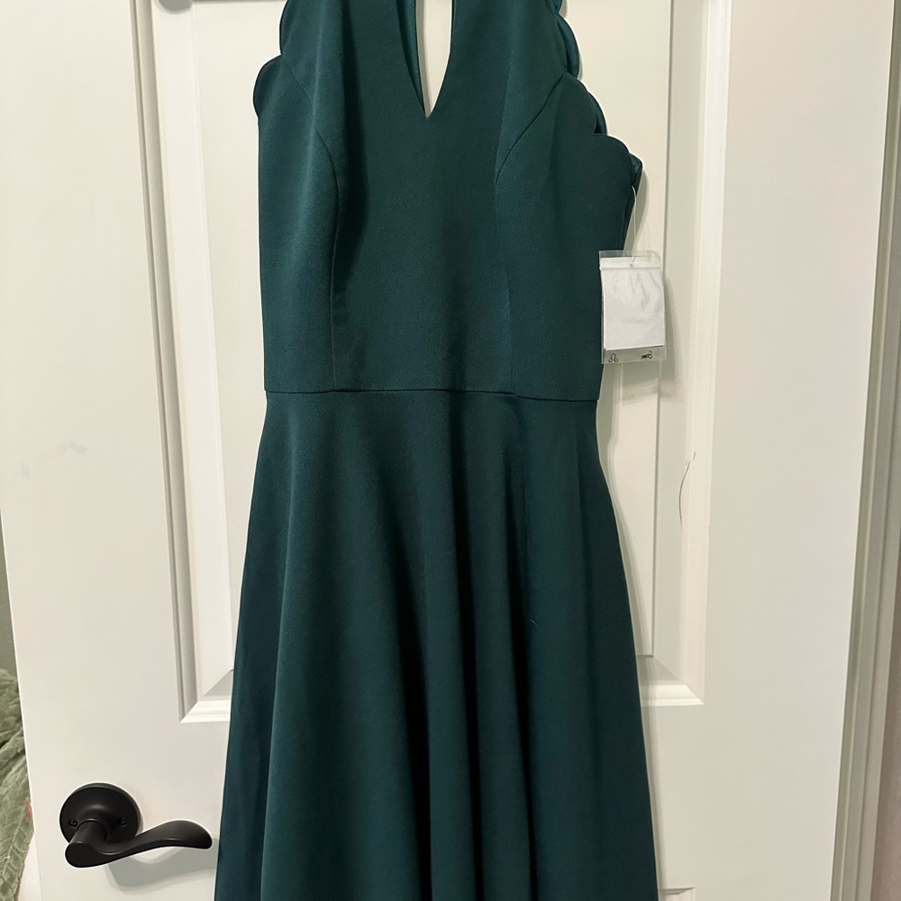 Scalloped halter top Dress